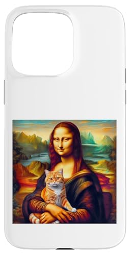 mona lisa katze Hülle für iPhone 15 Pro Max mona lisa katze Hülle für iPhone 15 Pro Max von leonardo da vinci