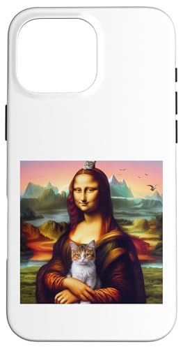 mona lisa katze Hülle für iPhone 16 Pro Max mona lisa katze Hülle für iPhone 16 Pro Max von leonardo da vinci