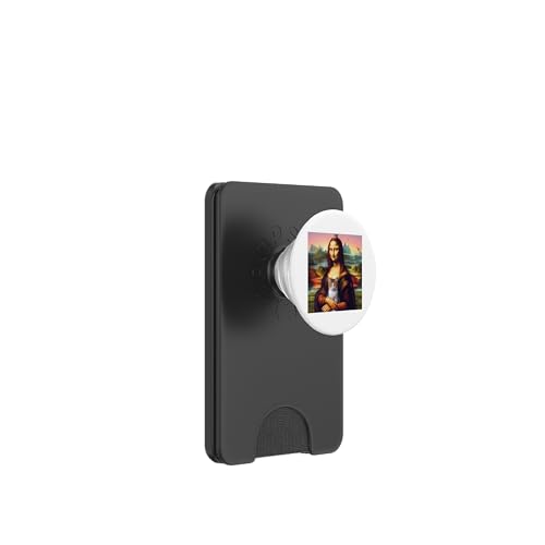 mona lisa katze PopSockets PopWallet für MagSafe mona lisa katze PopSockets PopWallet für MagSafe von leonardo da vinci