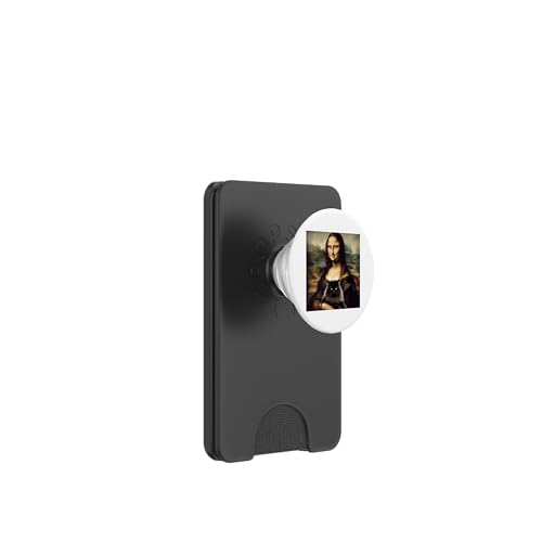 mona lisa katze PopSockets PopWallet für MagSafe mona lisa katze PopSockets PopWallet für MagSafe von leonardo da vinci