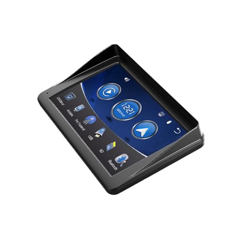 lerwliop Multimedia Auto MP5 Player, Smartphone für Navigation, Anrufe, Musik 2. Hochauflösende Reverse Video Eingangskamera, B5300L von lerwliop