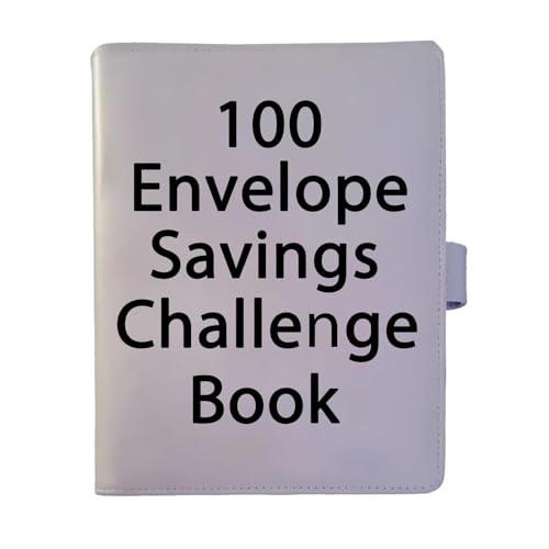 100 Envelope Saving Challenge | 100 Umschlag Geld Sparen Challenge | Sparbuch für Geld Challenge | 5 Geldspar Ordner Booklet | Geldspar Binder Budget Planner Leicht zu Sparen €5050 von leryveo