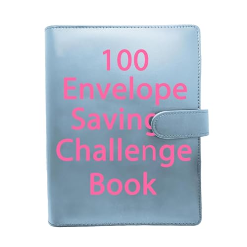 100 Envelope Saving Challenge | 100 Umschlag Geld Sparen Challenge | Sparbuch für Geld Challenge | 5 Geldspar Ordner Booklet | Geldspar Binder Budget Planner Leicht zu Sparen €5050 von leryveo