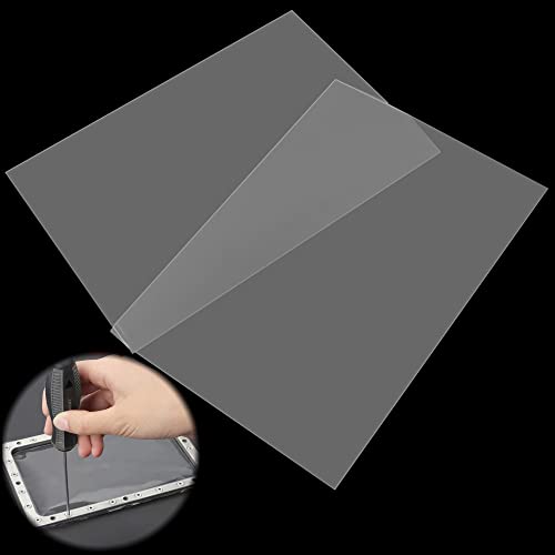 FEP Folie Film 3D Drucker Zubehör - 2 Stücke 140 x 200 x 0,15mm Dicke Transparent Trennblatt für Photon Harz UV LCD 3D Drucker Oder SLA DLP für ELEGOO Mars, Mars Pro, Mars 2, Mars 2 Pro, Mars 3 von leyomgamz