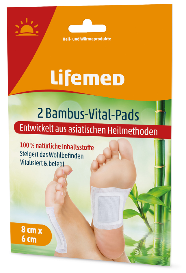 Lifemed Bambus-Vital-Pads, 80 x 60 mm, 2er Pack Lifemed Bambus-Vital-Pads, 80 x 60 mm, 2er Pack von lifemed