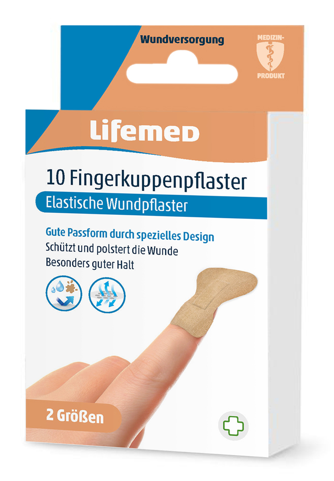 Lifemed Fingerkuppenpflaster , Allround, , hautfarben von lifemed