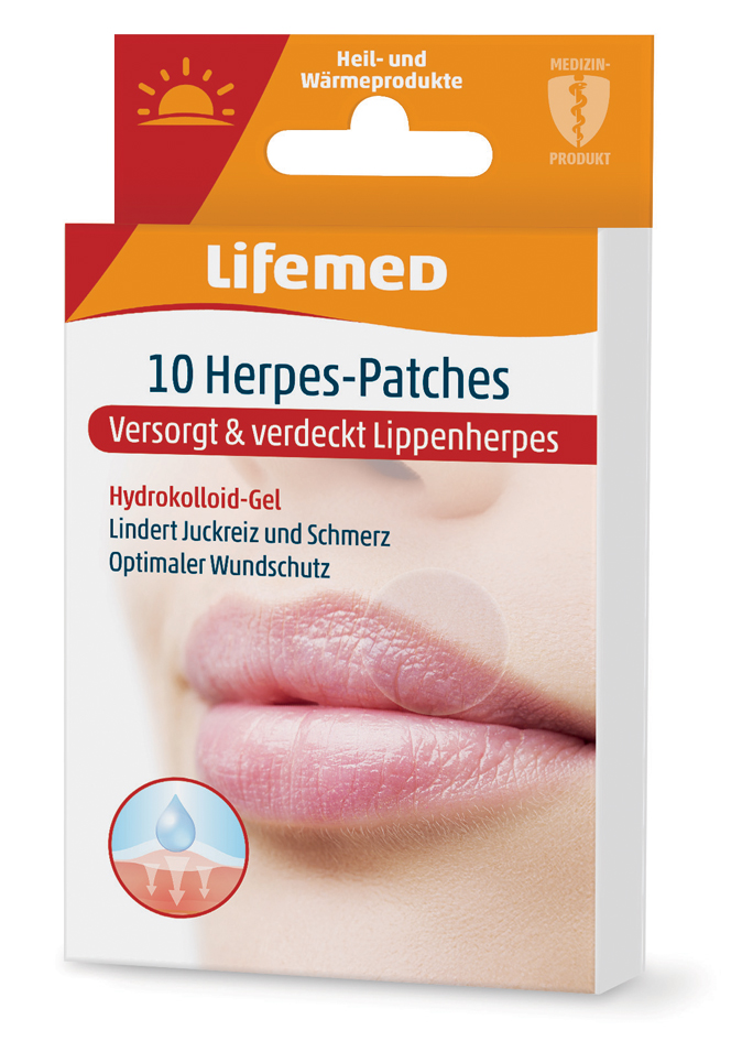 Lifemed Herpes-Patches, transparent von lifemed
