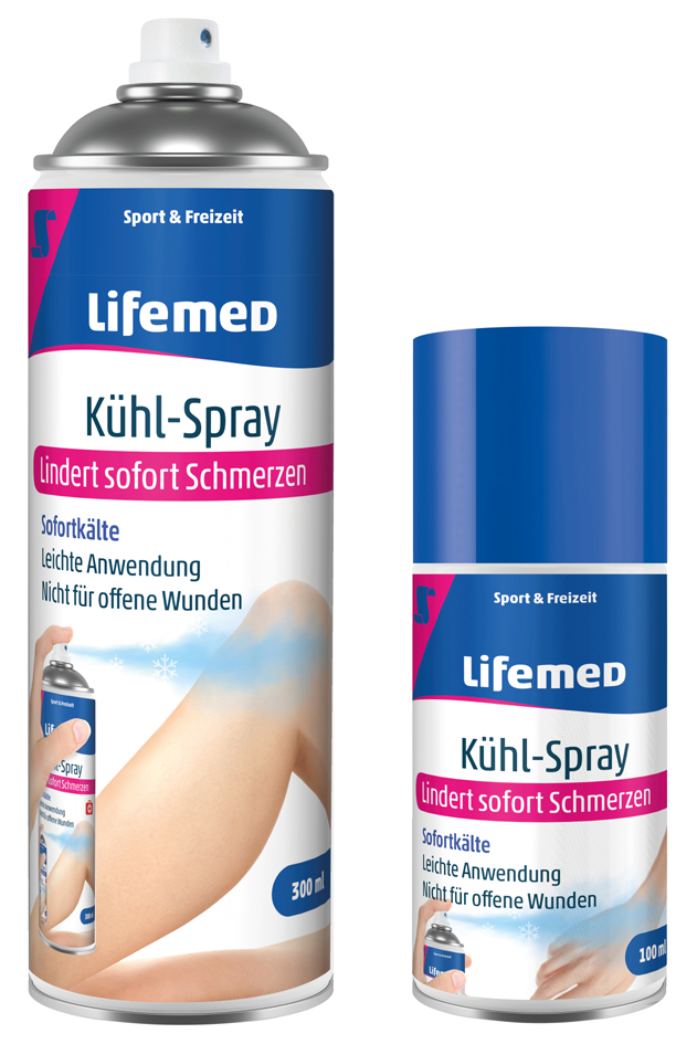 Lifemed Kühl-Spray, 100 ml Spraydose von lifemed