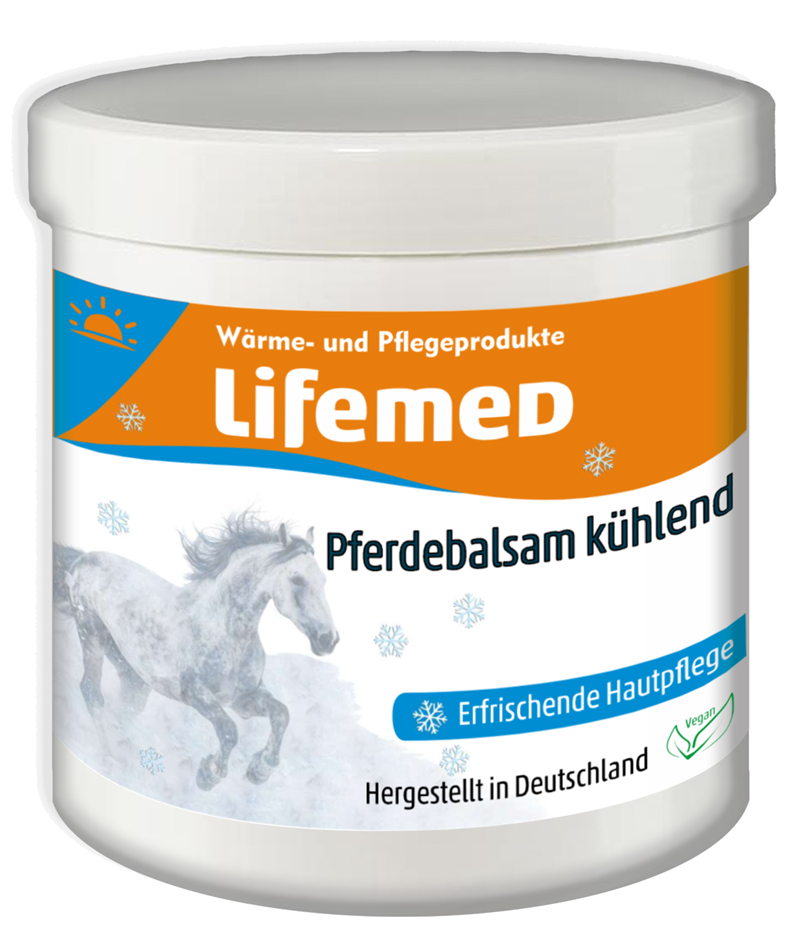 Lifemed Pferdebalsam, kühlend, 250 ml Tiegel Lifemed Pferdebalsam, kühlend, 250 ml Tiegel von lifemed