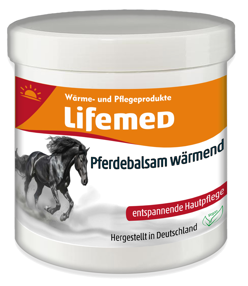 Lifemed Pferdebalsam, wärmend, 250 ml Tiegel Lifemed Pferdebalsam, wärmend, 250 ml Tiegel von lifemed