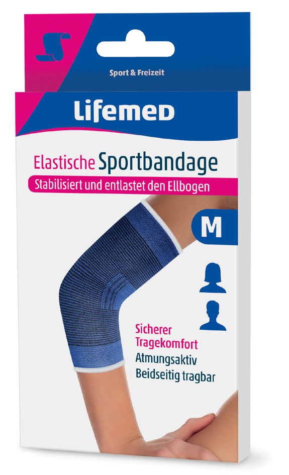 Lifemed Sportbandage , Ellbogenschutz, , Größe: L von lifemed