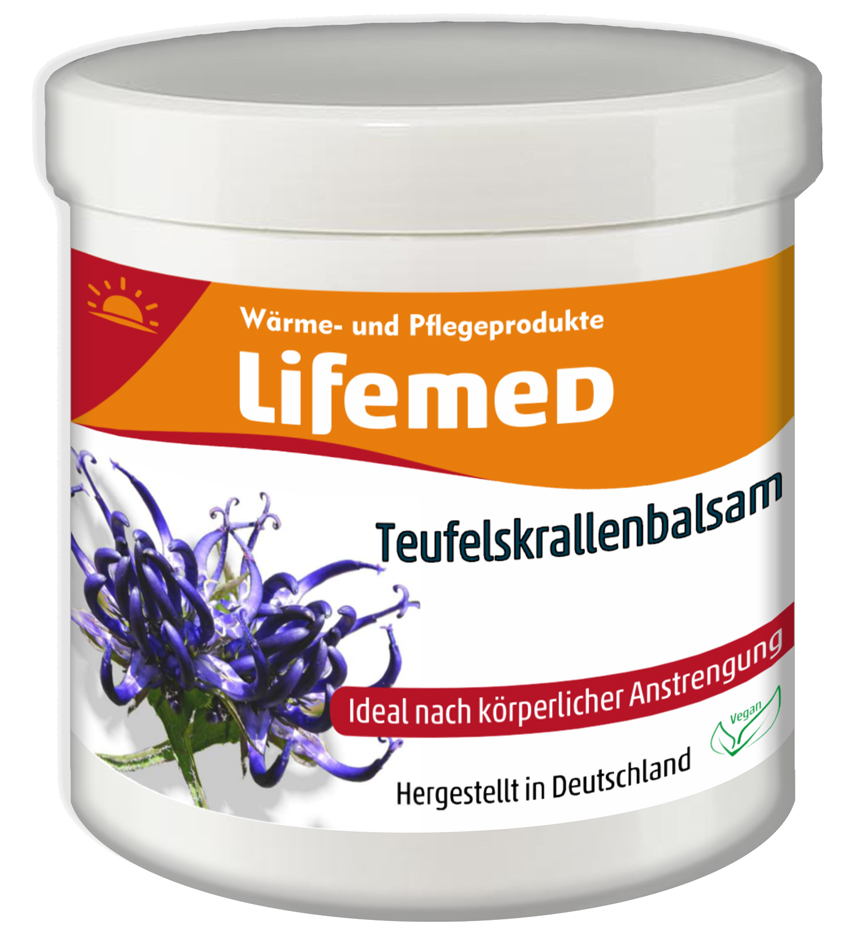Lifemed Teufelskrallenbalsam, 250 ml Tiegel Lifemed Teufelskrallenbalsam, 250 ml Tiegel von lifemed