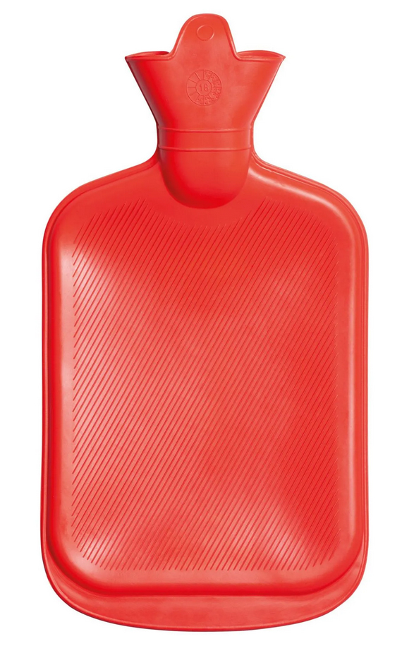 Lifemed Wärmflasche, Fassungsvermögen: 2 l, rot von lifemed