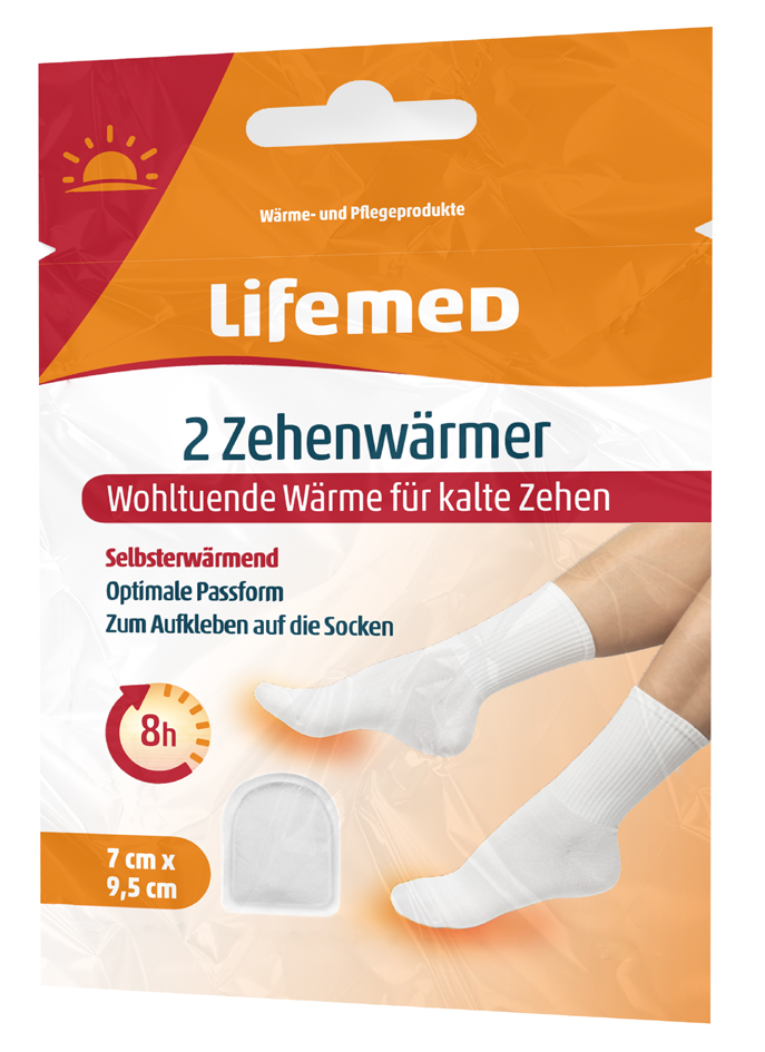Lifemed Zehenwärmer, 70 x 95 mm, weiß Lifemed Zehenwärmer, 70 x 95 mm, weiß von lifemed