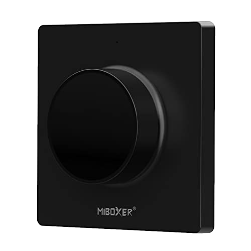 LIGHTEU®, Miboxer 2.4G Rotating Switch Panel Remote Color Temperature Brightness dimmable for Miboxer CCT LED Bulbs and Controllers, K1-B von lighteu