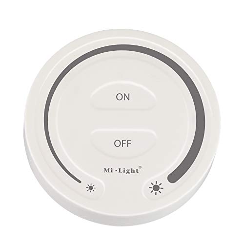 LIGHTEU, Milight Miboxer 2,4 GHz Touch Dimm Fernbedienung für einfarbige LED Leuchten, Helligkeit einstellbar, FUT087 von lighteu