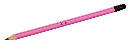 likalla Bleistift GO GIRL in pink, 10 Stück von likalla