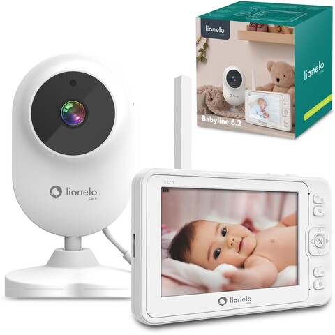 lionelo Babyphone Babyline  6.2 White von lionelo