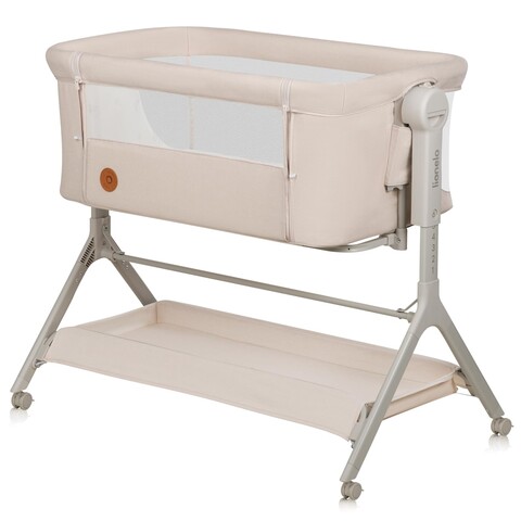 lionelo Beistellbett Leonie Plus Beige Sand lionelo Beistellbett Leonie Plus Beige Sand von lionelo