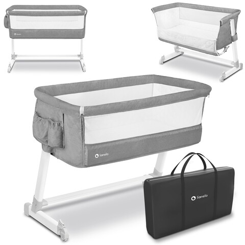 lionelo Beistellbett Theo  Concrete von lionelo