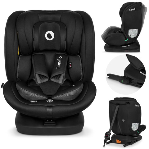 Lionelo Kindersitz Bastiaan i-Size Black Carbon von Lionelo