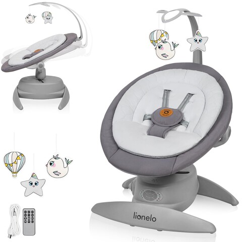 lionelo Schaukel Mell grey stone von lionelo