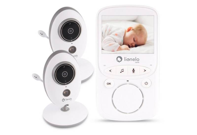 lionelo Video-Babyphone Babyline 5.1, 2 Kamera Temperatursensor 300m Garantie von lionelo