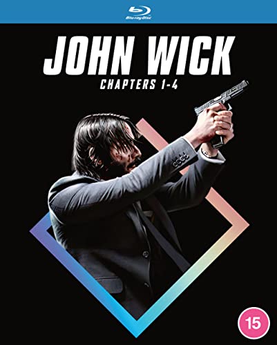 John Wick 1 - 4 Box Set (BLURAY) [Blu-ray] - Language: English von lions gate international (uk) ltd