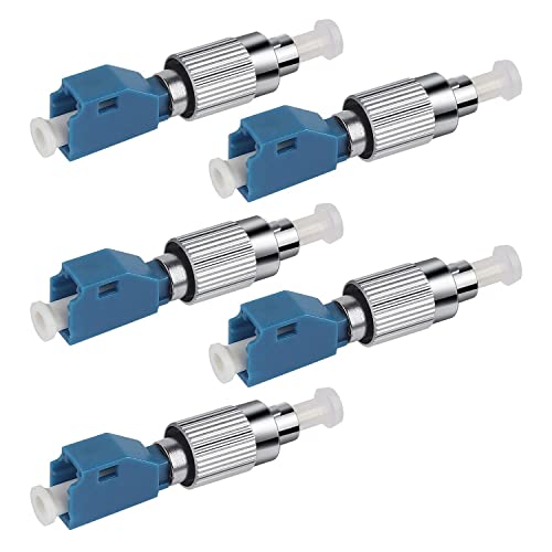 liovitor Visual Fault Locator Adapter, Glas Faser Stecker, Einzel Mode 9/125 Um Stecker auf LC Buchse Adapter 5 StüCke liovitor Visual Fault Locator Adapter, Glas Faser Stecker, Einzel Mode 9/125 Um Stecker auf LC Buchse Adapter 5 StüCke von liovitor