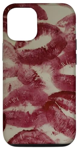 Hülle für iPhone 12/12 Pro kisses lipstick marks lips for women girls makeup lover Hülle für iPhone 12/12 Pro kisses lipstick marks lips for women girls makeup lover von lipstick