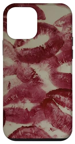 Hülle für iPhone 12 mini kisses lipstick marks lips for women girls makeup lover Hülle für iPhone 12 mini kisses lipstick marks lips for women girls makeup lover von lipstick