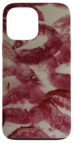 Hülle für iPhone 13 Pro Max kisses lipstick marks lips for women girls makeup lover Hülle für iPhone 13 Pro Max kisses lipstick marks lips for women girls makeup lover von lipstick