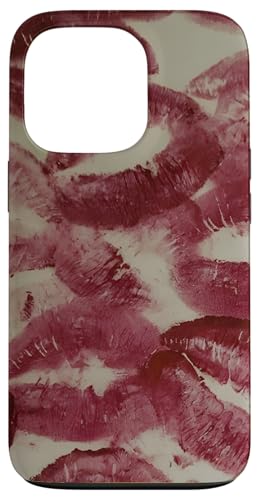 Hülle für iPhone 13 Pro kisses lipstick marks lips for women girls makeup lover Hülle für iPhone 13 Pro kisses lipstick marks lips for women girls makeup lover von lipstick