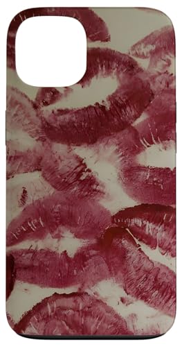 Hülle für iPhone 13 kisses lipstick marks lips for women girls makeup lover Hülle für iPhone 13 kisses lipstick marks lips for women girls makeup lover von lipstick