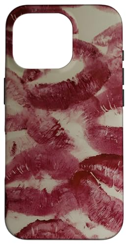 Hülle für iPhone 16 Pro kisses lipstick marks lips for women girls makeup lover Hülle für iPhone 16 Pro kisses lipstick marks lips for women girls makeup lover von lipstick