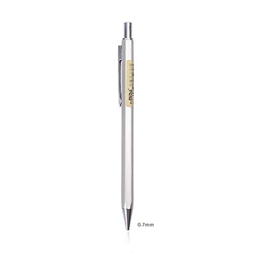 1pc 0,5mm 0,7mm Hochwertiges Metall Kupfer Druckbleistift Büro Business Geschenke Kunst Aktivität Bleistift kawaii, 0,7mm von liquan