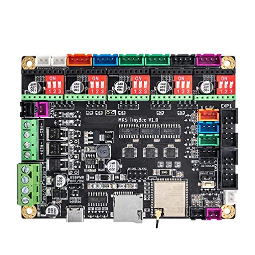 MKS TinyBee Mainboard 3D-Drucker-Upgrade-Controller ESP32 WiFI MCU Unterstützt Marlin2.0 Firmware ESP32-D0WD-V3 CHIP 3D-Drucker Motherboard 32 Bit MKS TinyBee Control Board ESP32 WIFI Mini Support V3 von lkjhgfdsap