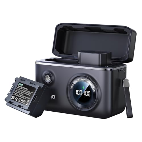 Llano - 2er-Pack NP-FZ100 Akku mit USB-C-Anschluss, Dual-Slot-Akku-Ladegerät für Sony A7 III, A7 IV, A6600, A7C, A7R III, A7R IV, A7R V, A7S III, A1, A9, A9 II, FX3, FX30 Kamera Llano - 2er-Pack NP-FZ100 Akku mit USB-C-Anschluss, Dual-Slot-Akku-Ladegerät für Sony A7 III, A7 IV, A6600, A7C, A7R III, A7R IV, A7R V, A7S III, A1, A9, A9 II, FX3, FX30 Kamera von llano