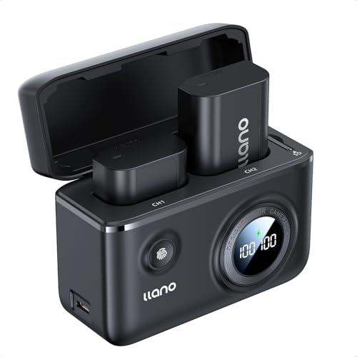 llano DMW-BLK22 18 W schnelles Dual Akku Ladegerät Set für Panasonic Lumix S5, S5II, S9, GH6, S5IIX, GH5 II, S5M2, S5M2X, GH5M2, DC-S9, DC-G9, IIDC-S5, DC-S5 II, DC-S5 IIX mit 2er*2320 mAh Battery llano DMW-BLK22 18 W schnelles Dual Akku Ladegerät Set für Panasonic Lumix S5, S5II, S9, GH6, S5IIX, GH5 II, S5M2, S5M2X, GH5M2, DC-S9, DC-G9, IIDC-S5, DC-S5 II, DC-S5 IIX mit 2er*2320 mAh Battery von llano