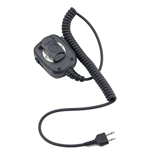 PTT-Handheld-Schulter-Lautsprecher-Mikrofon für Midland G6 / Walkie Talkie-Zubehör MT600 Handheld-Lautsprecher G7 / G8 / G9 MT600 GXT550 GXT650 LXT80 Radio Walkie Talkie von lmoikesz