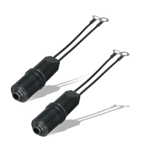 lmoikesz 2 Stück 75 300 Ohm UHF Tragbarer TV Antennenadapter für den Innenbereich, Wohnheim, passender Transformator, Koaxialkabelkonverter von lmoikesz