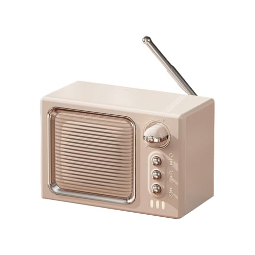 lmoikesz Zuverlässiger Bluetooth Lautsprecher mit weißem Rauschen, tragbar für Meditation, ABS, kabelloser Bluetooth Lautsprecher mit hoher Lautstärke, Beige von lmoikesz