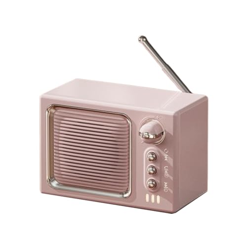 lmoikesz Zuverlässiger Bluetooth Lautsprecher mit weißem Rauschen, tragbar für Meditation, ABS, kabelloser Bluetooth Lautsprecher mit hoher Lautstärke, Rosa von lmoikesz