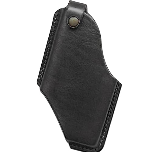lopituwe Telefon Holster Outdoor Gürtel Telefone Tasche Professionelle Einfache PU Leder Handy Halter Fall Zubehör Tragen Halter, L von lopituwe