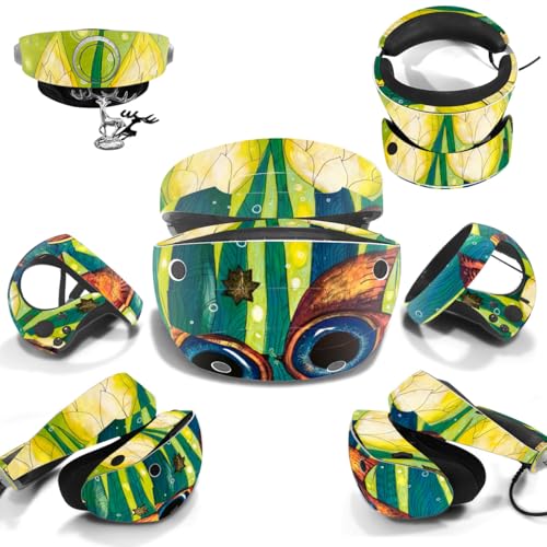 Illustrierte PS VR2 Skins - Schutzhülle Für Virtual Reality Headsets, Künstlerisches Design Mit Rutschfester, Matter Oberfläche illustrations-0155 Illustrierte PS VR2 Skins - Schutzhülle Für Virtual Reality Headsets, Künstlerisches Design Mit Rutschfester, Matter Oberfläche illustrations-0155 von lucaeuden
