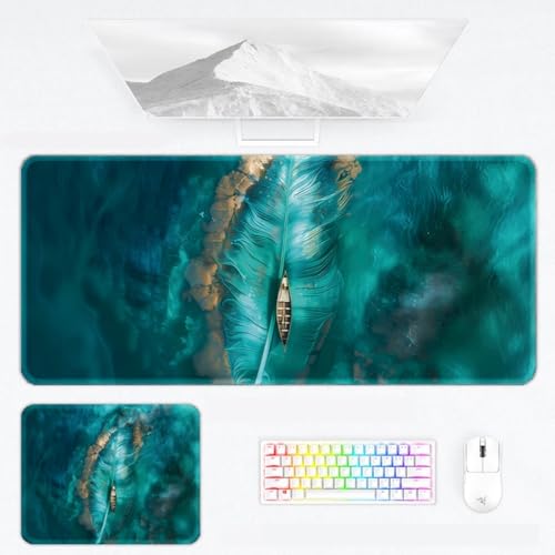 lucaeuden Scenic Glow Mauspad, von der Natur inspirierte LED-Schreibtischunterlage mit verschiedenen Größen, Farbe 118 lucaeuden Scenic Glow Mauspad, von der Natur inspirierte LED-Schreibtischunterlage mit verschiedenen Größen, Farbe 118 von lucaeuden