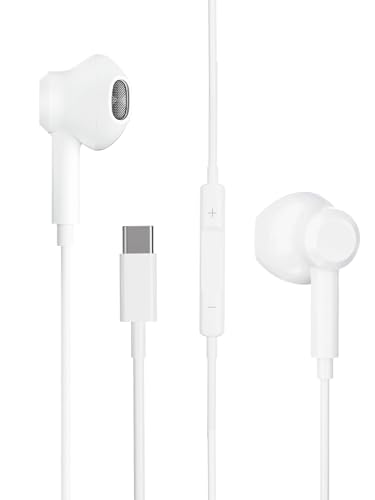 USB C Kopfhörer, in Ear Kabel Kopfhörer, Type C Kopfhörer mit Mikrofon und Lautstärkeregler, HiFi-Stereo, kraftvoller Bass und kristallklares Audio Kompatibel mit Phone, Pad, Huawei, Samsung, Xiaomi USB C Kopfhörer, in Ear Kabel Kopfhörer, Type C Kopfhörer mit Mikrofon und Lautstärkeregler, HiFi-Stereo, kraftvoller Bass und kristallklares Audio Kompatibel mit Phone, Pad, Huawei, Samsung, Xiaomi von lululeague