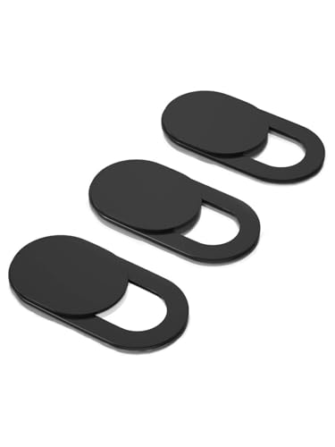 lululeague Webcam Abdeckung, Cover Kamera Laptop, 0.027 Ultra dünne Web Kamera Abdeckung für Computer Laptop, Smartphone, PC, Handyzubehör -Schutz Ihrer Privatsphäre Online (3 Stück) von lululeague
