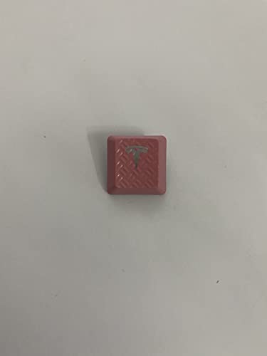 Geeignet für Logitech G915TKL White Radio Competition Mechanische Tastatur Ultra Dünn RGB Hintergrundbeleuchtung Rutschfeste Computer Sport Tastenkappe (G915 Strukturierte Tesla-Tastenkappe) Pink von luo