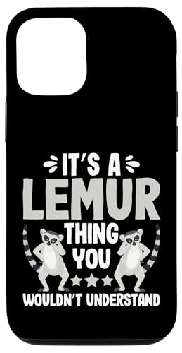 lustiges Lemuren-Design für Tierfans und -liebhaber Hülle für iPhone 12/12 Pro von lustiges Lemur Haustier Design